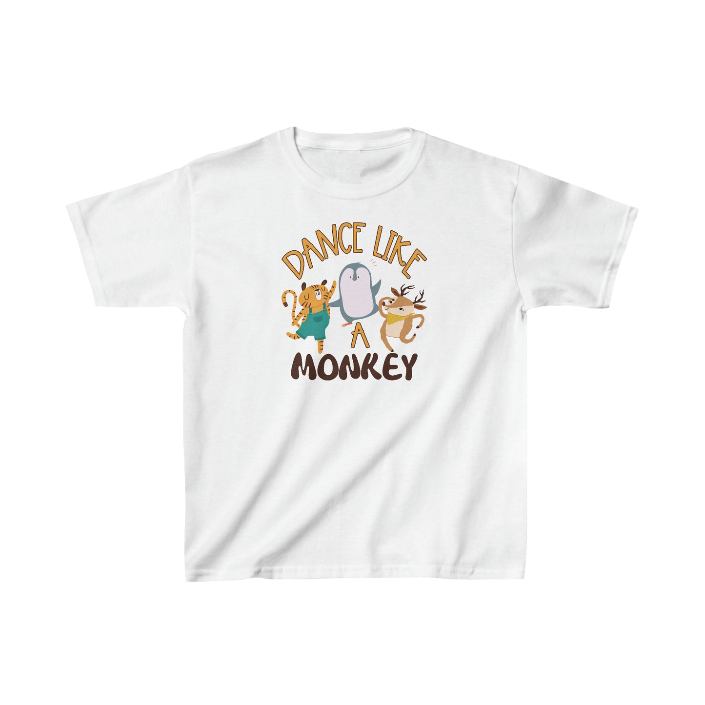 Dance Like A Monkey  Kids Heavy Cotton™ Tee