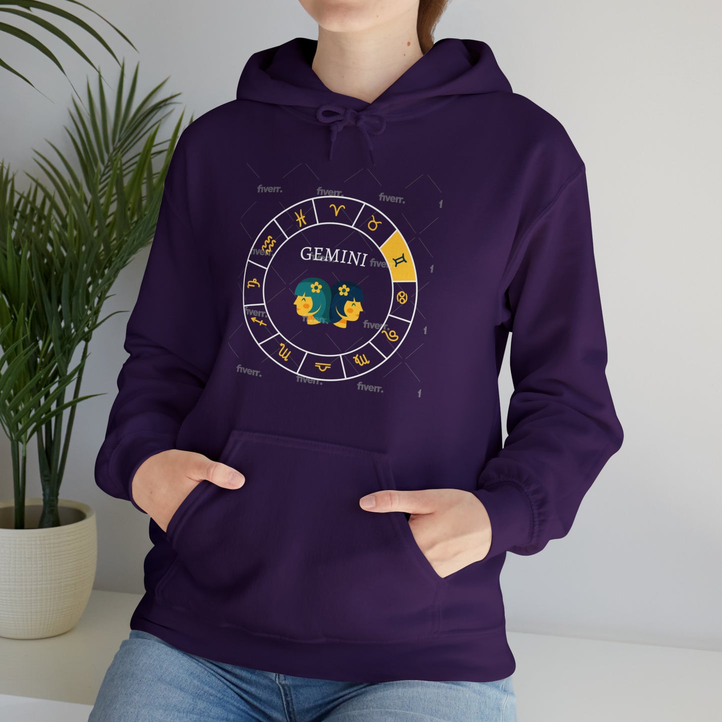 Gemini Unisex Heavy Blend™ Hooded Sweatshirt