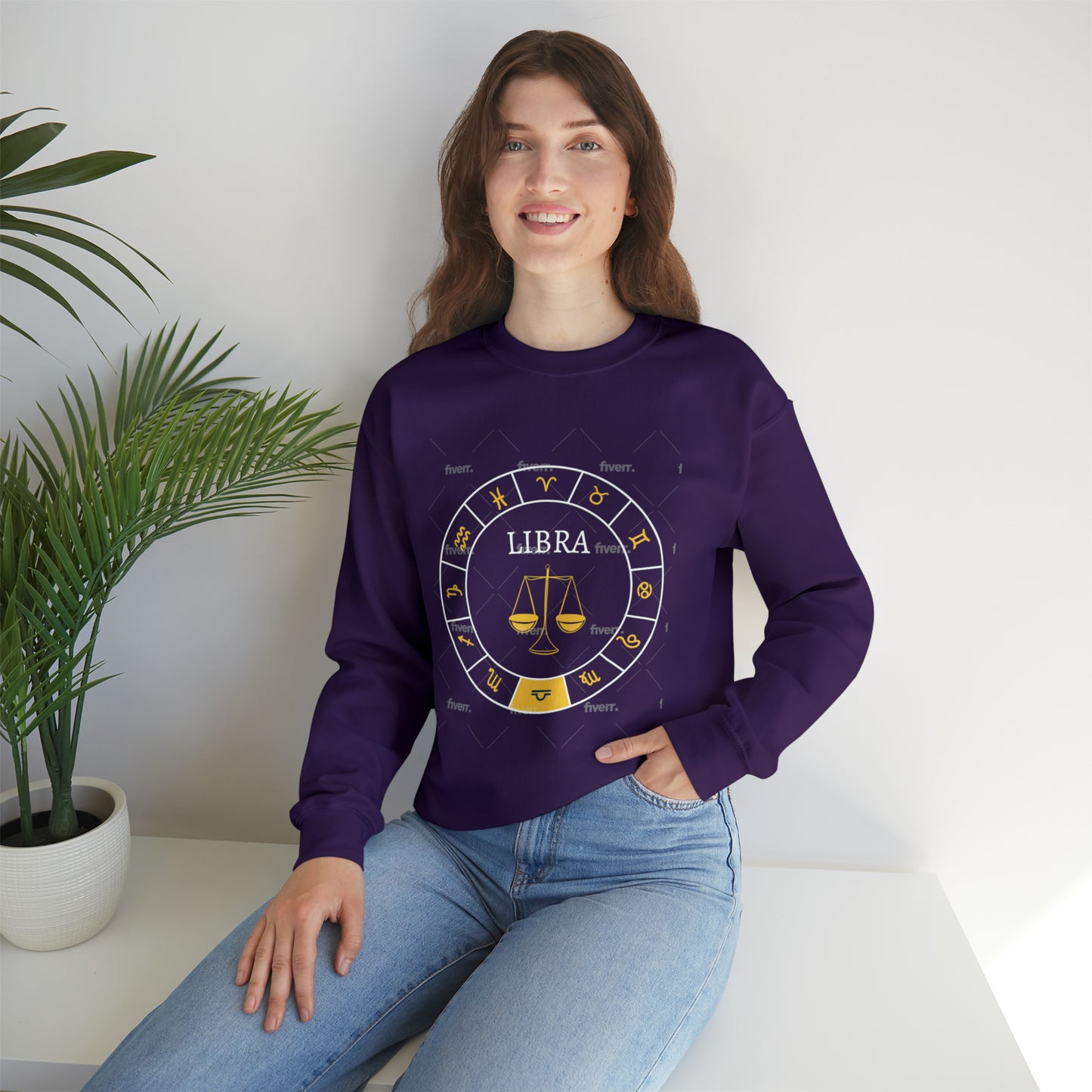 Libra Unisex Heavy Blend™ Crewneck Sweatshirt