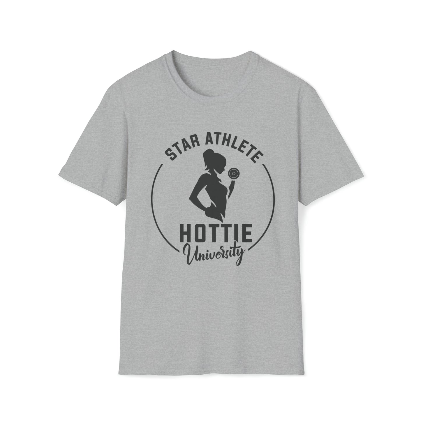 Star Athlete Hottle University Unisex Softstyle T-Shirt