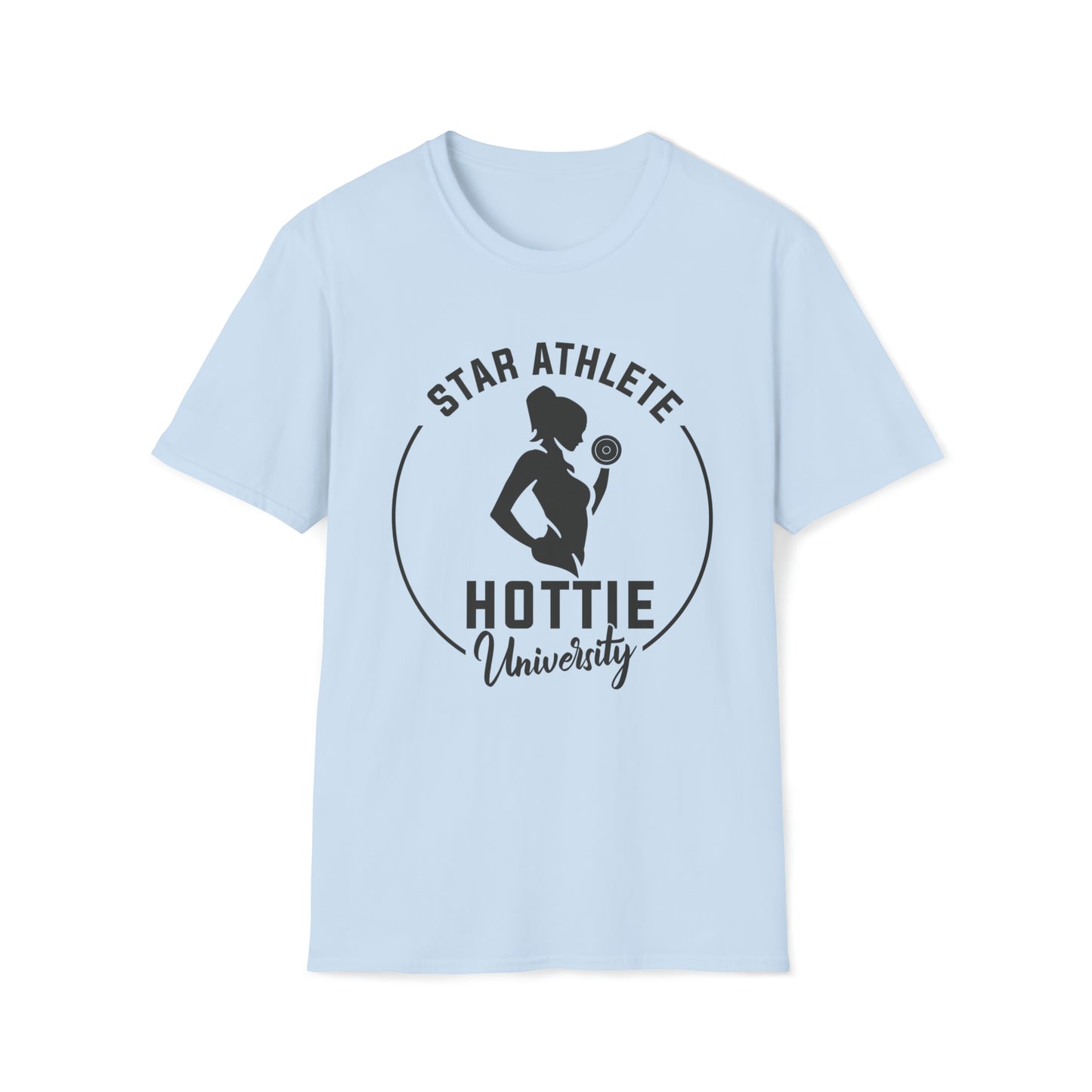 Star Athlete Hottle University Unisex Softstyle T-Shirt