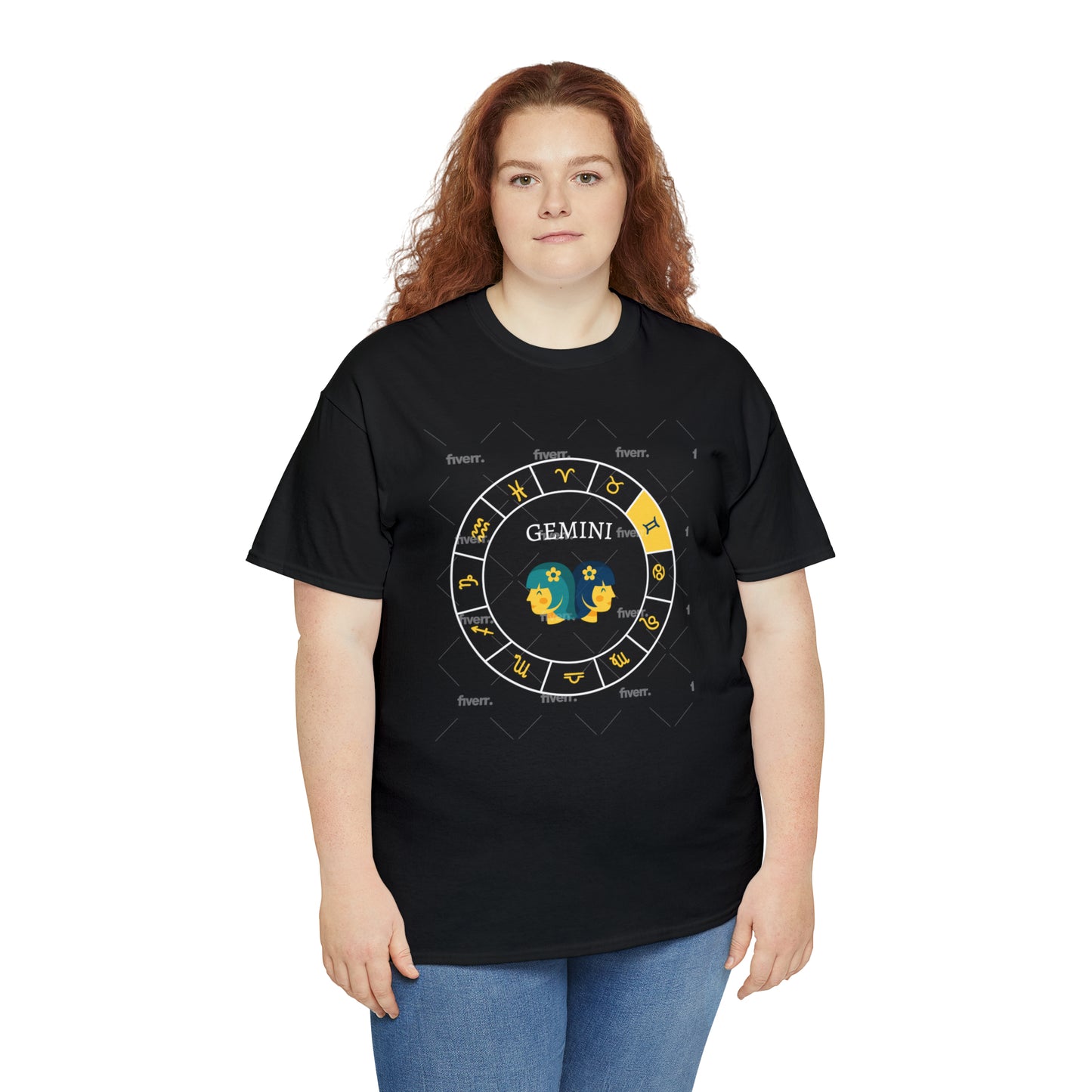 Gemini Unisex Heavy Cotton Tee