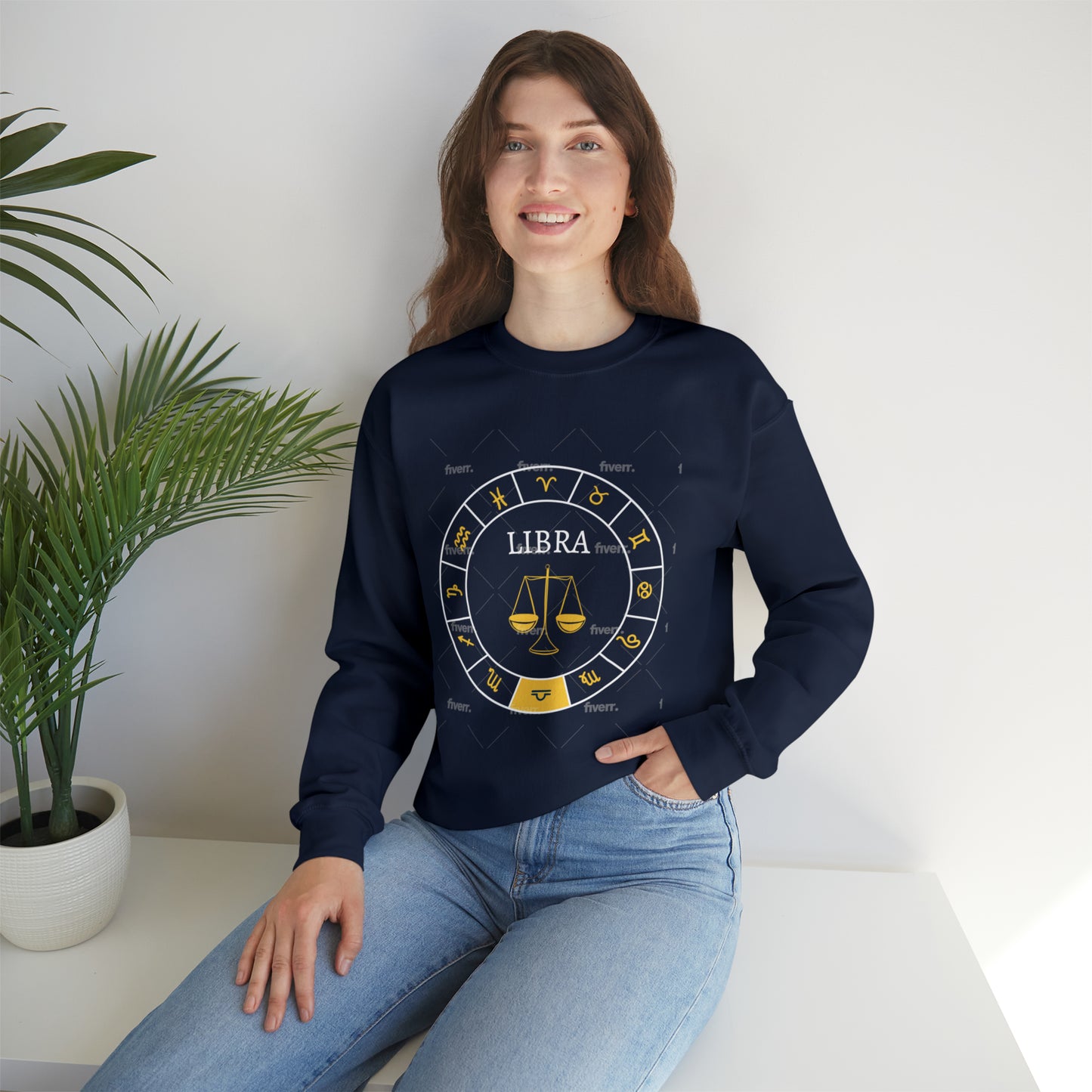 Libra Unisex Heavy Blend™ Crewneck Sweatshirt