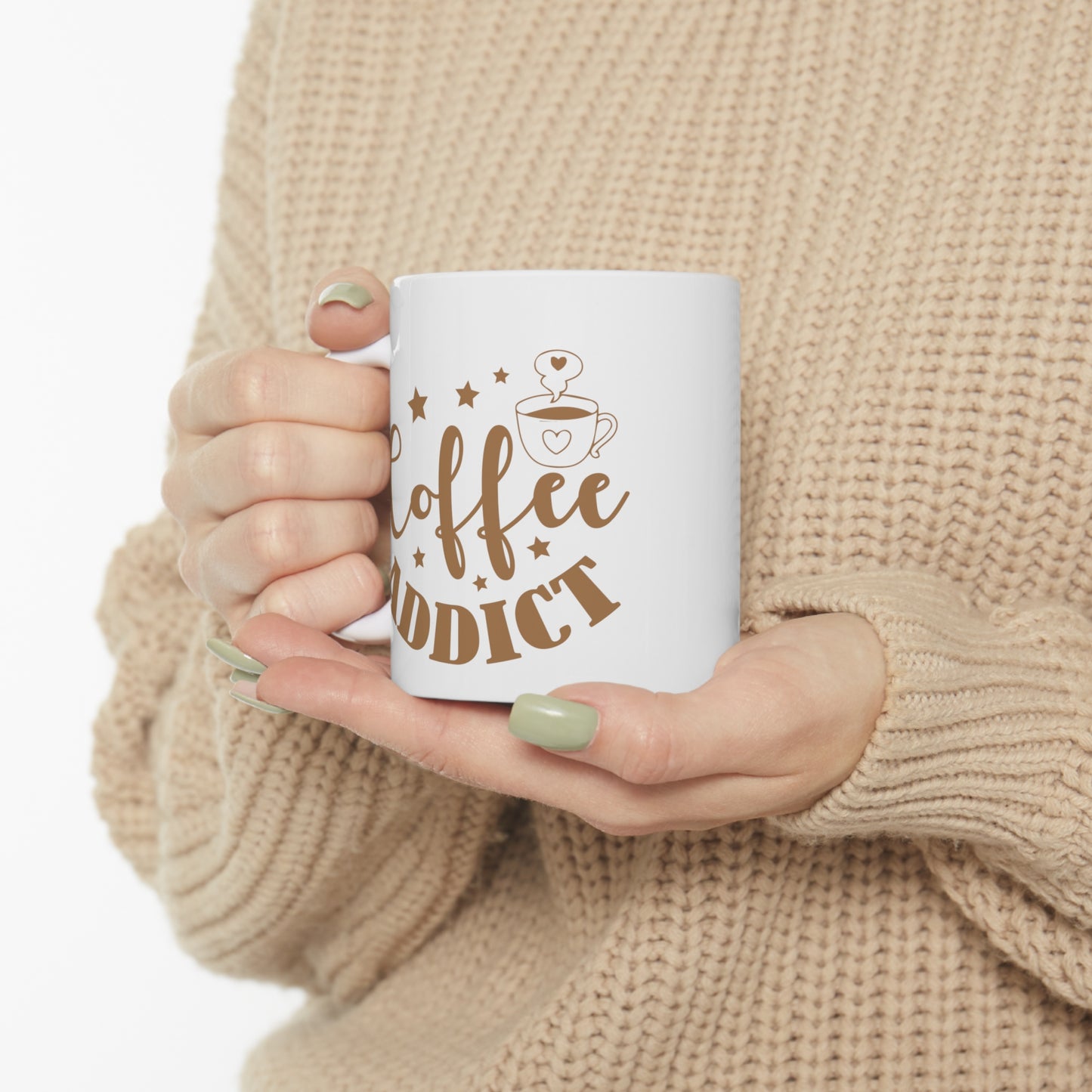 Coffe Addict Ceramic Mug 11oz