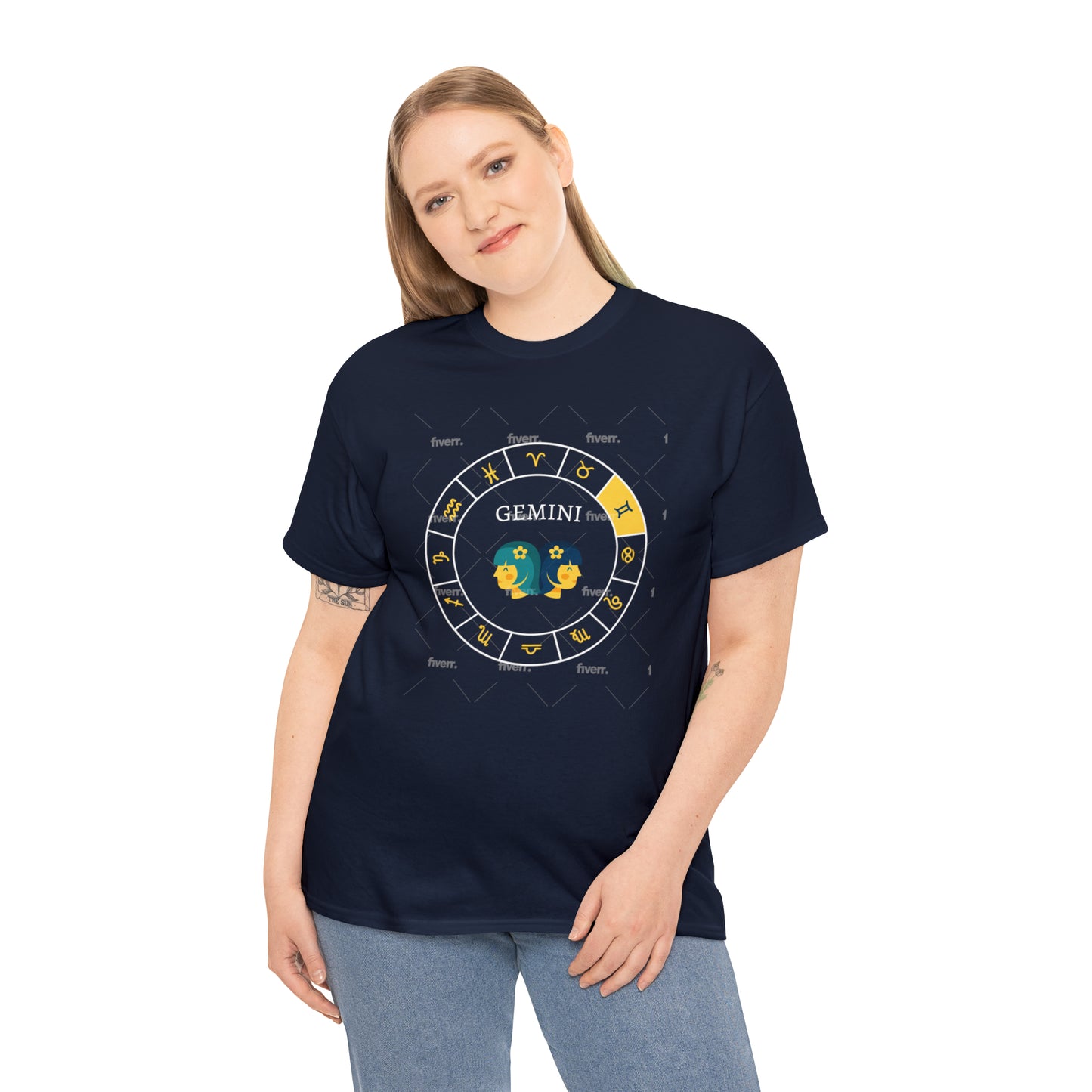 Gemini Unisex Heavy Cotton Tee