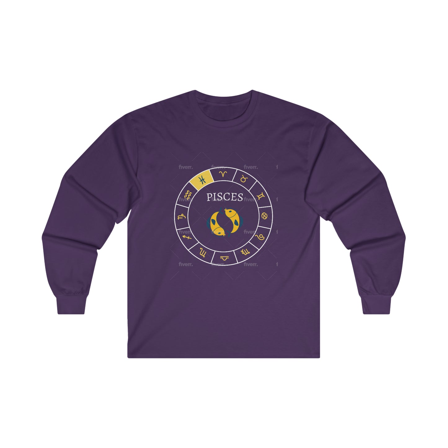 Pisces Ultra Cotton Long Sleeve Tee