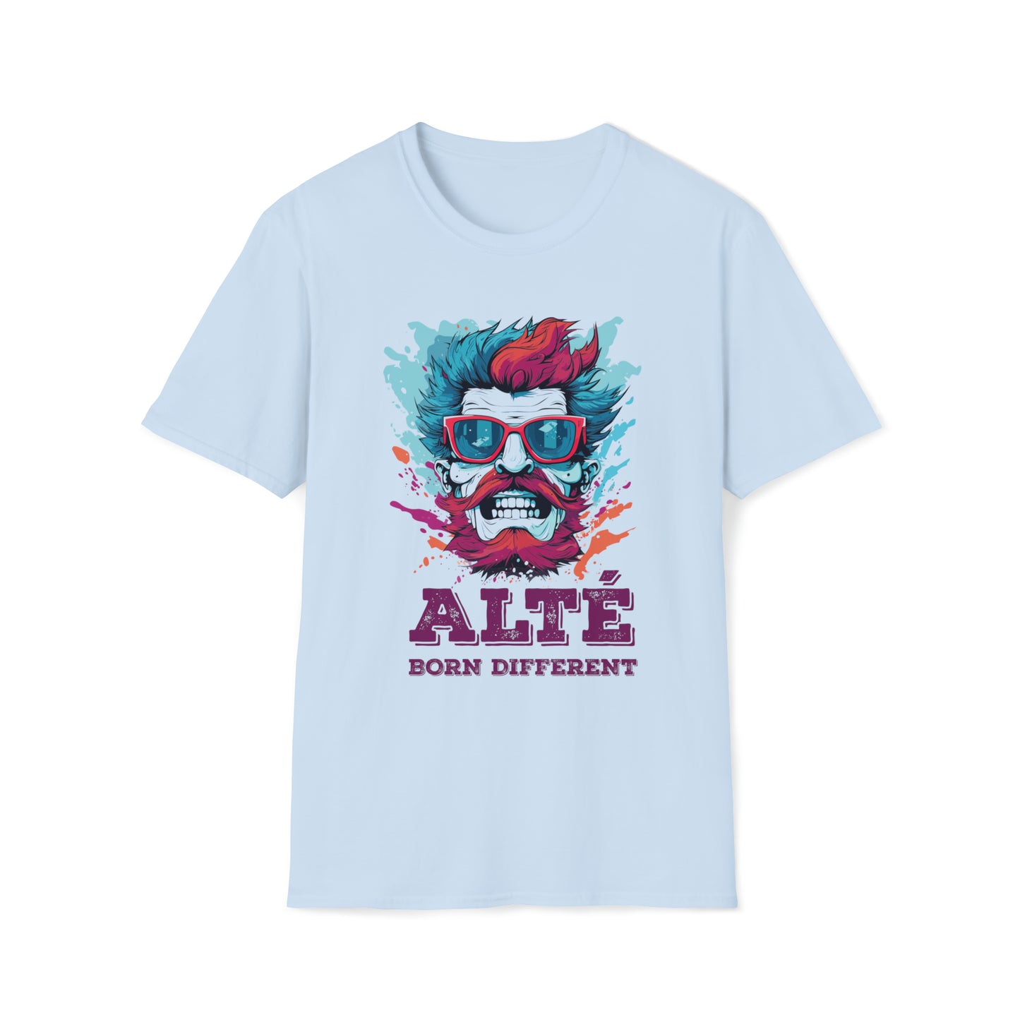 Alte Born Different Unisex Softstyle T-Shirt