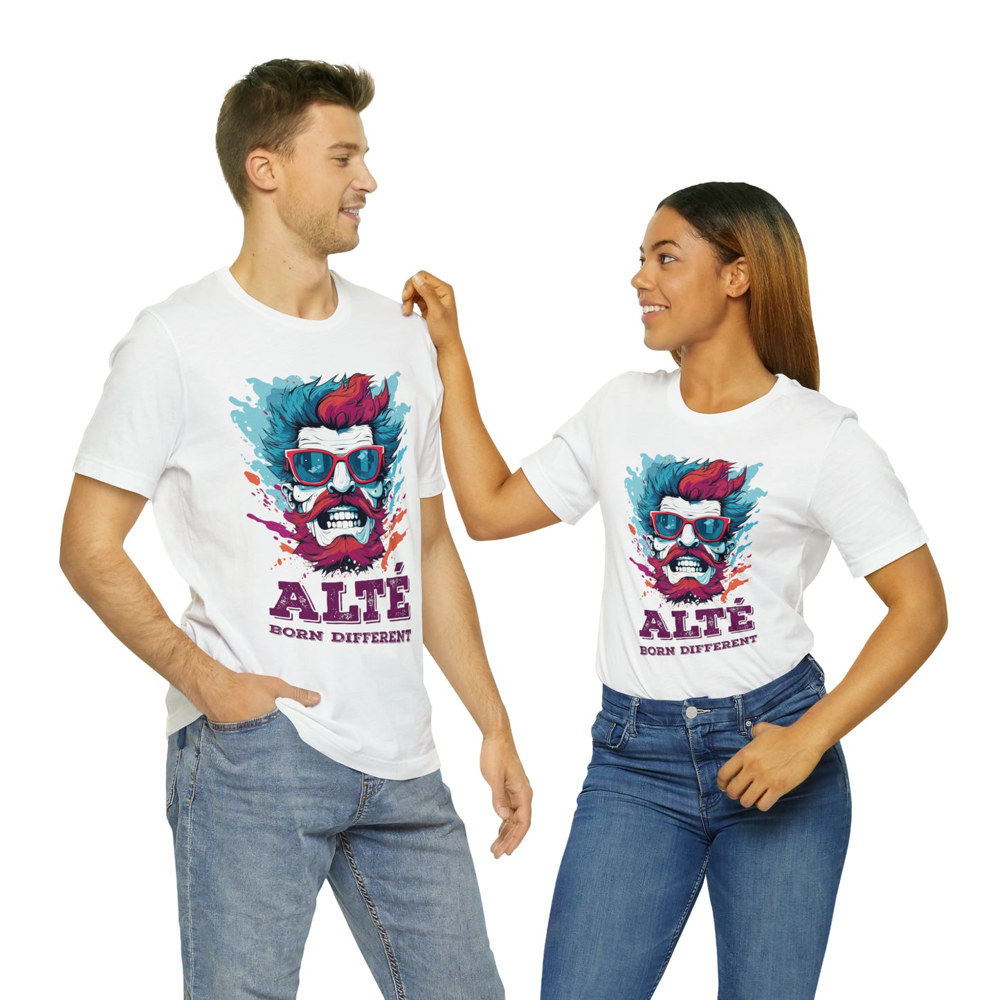 Alte Born Different Unisex Jersey Short Sleeve Tee