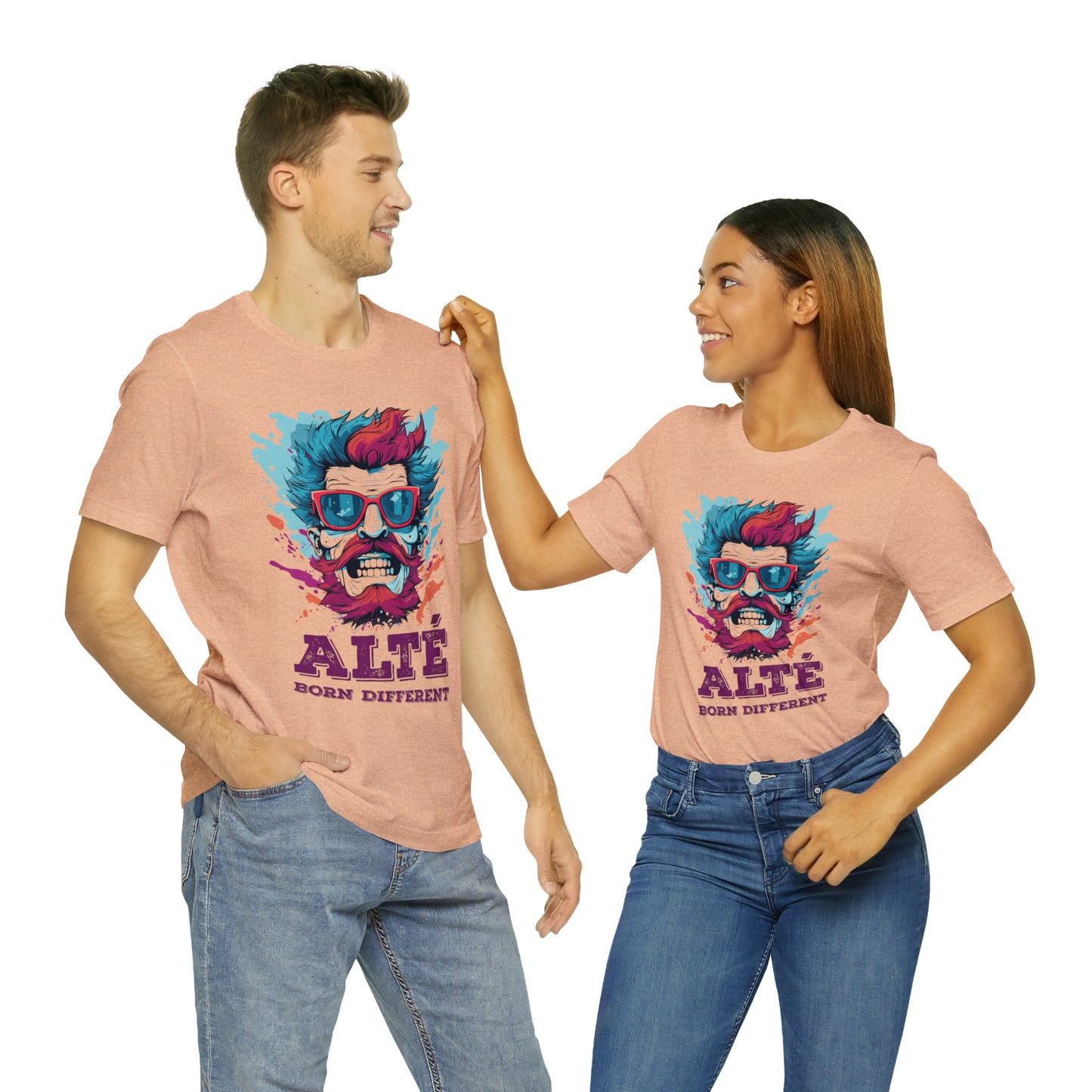 Alte Born Different Unisex Jersey Short Sleeve Tee