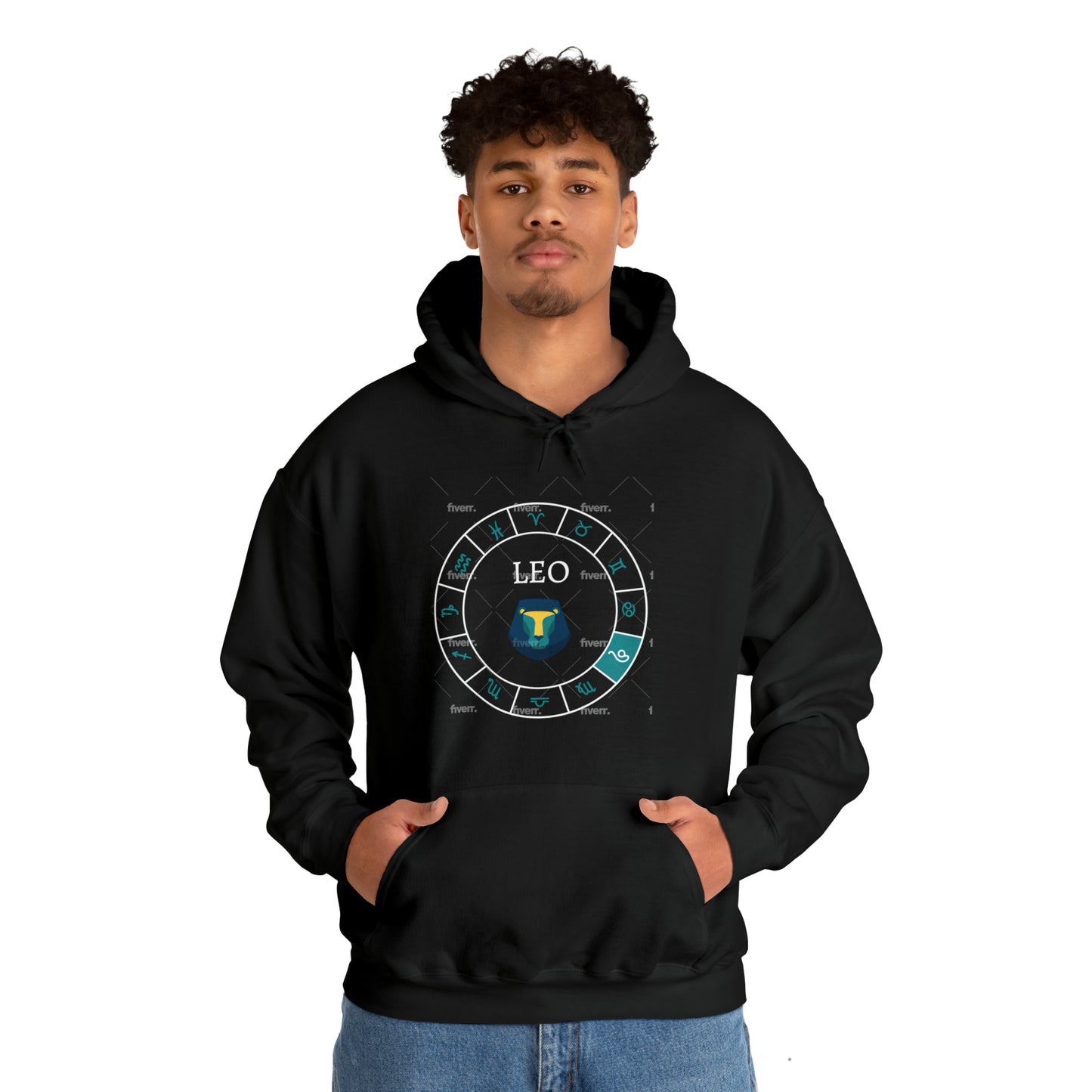 Leo Unisex Heavy Blend™ Hooded Sweatshirt