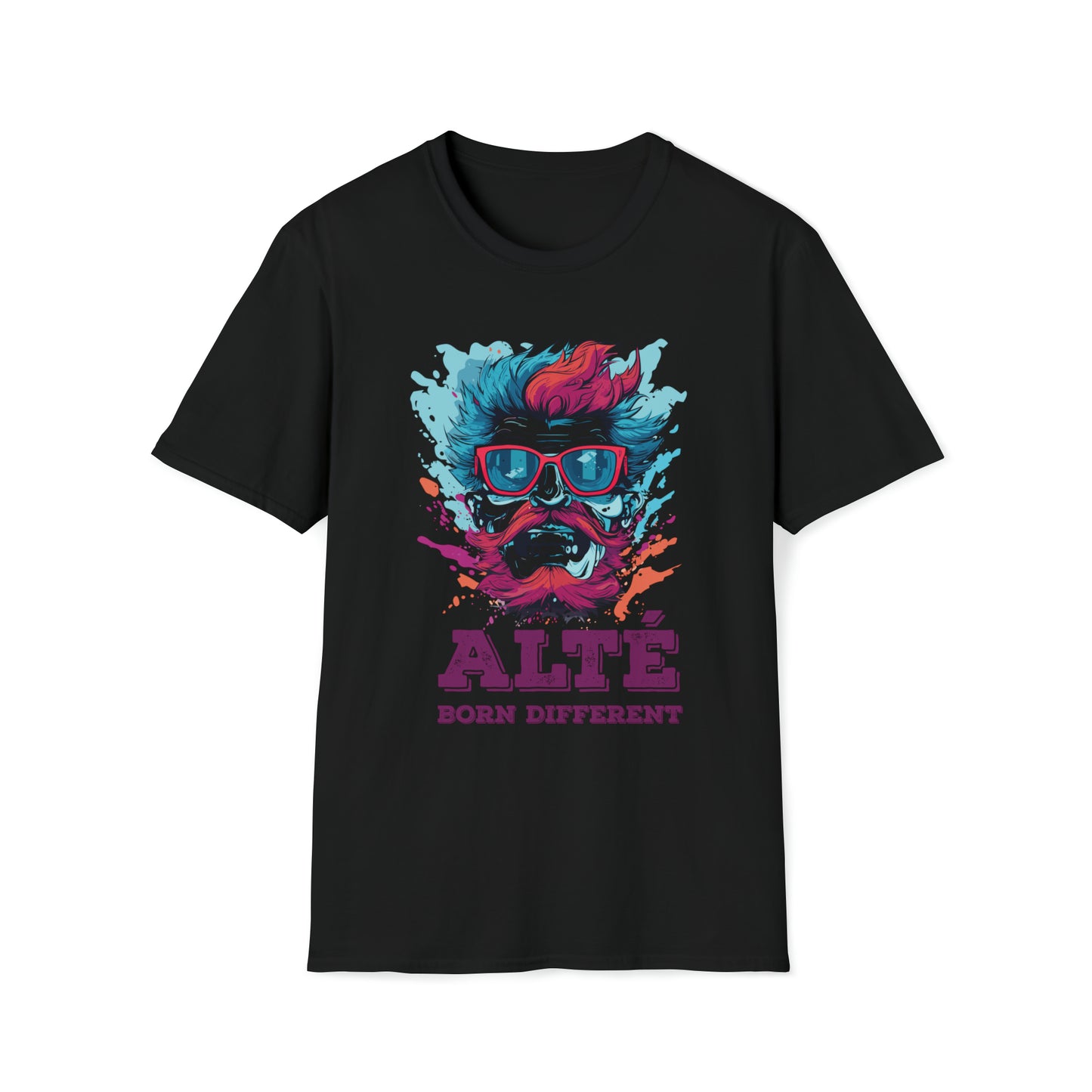 Alte Born Different Unisex Softstyle T-Shirt