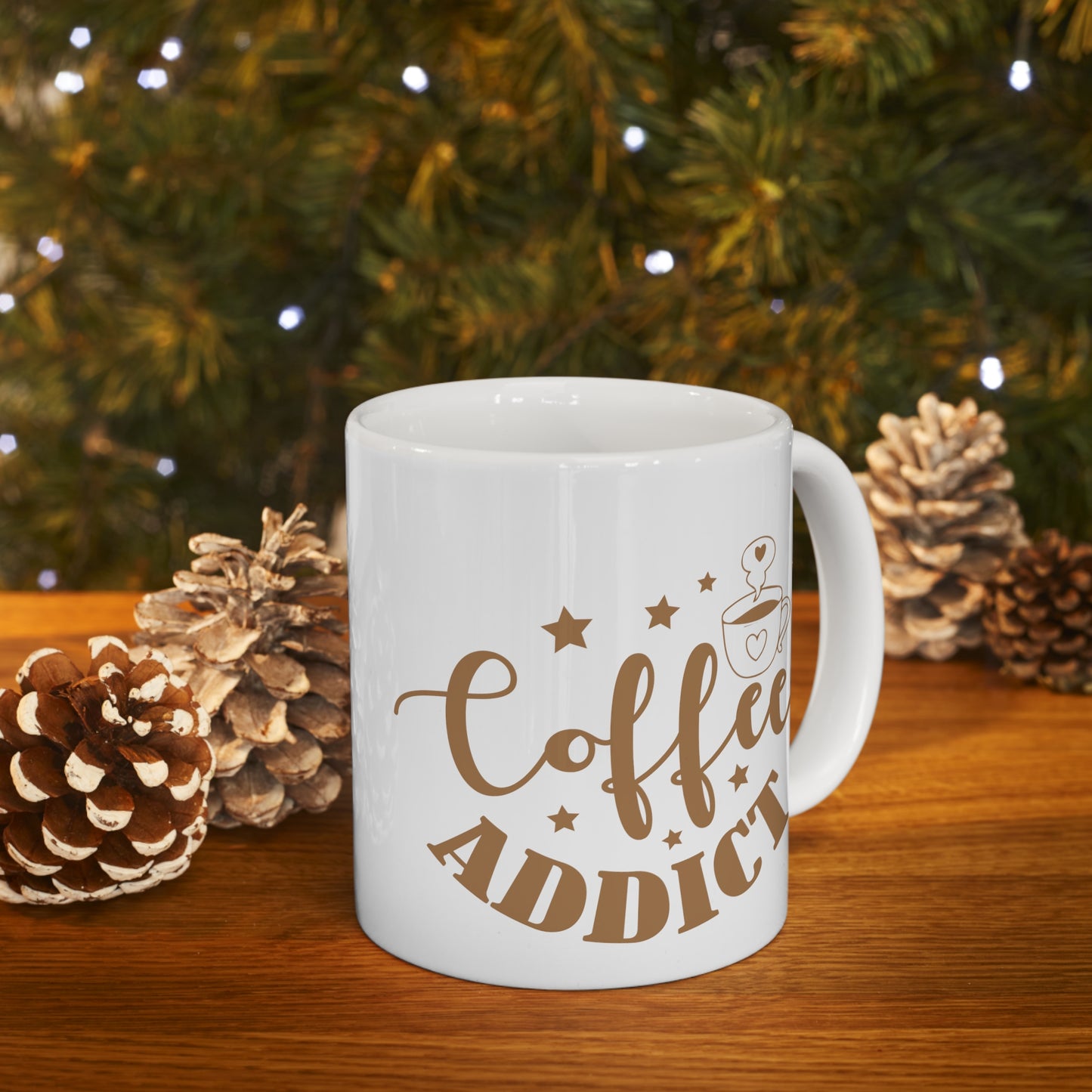 Coffe Addict Ceramic Mug 11oz