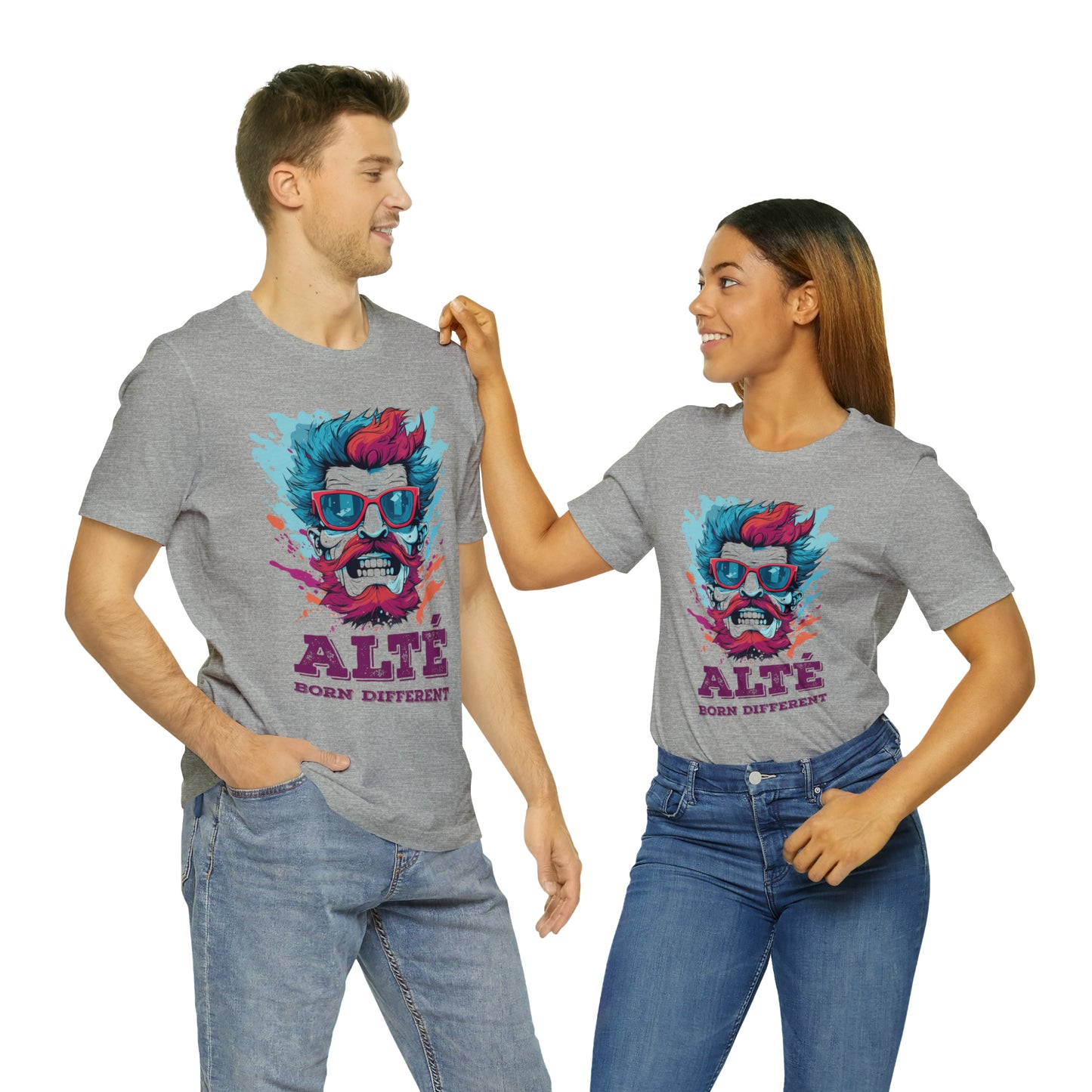 Alte Born Different Unisex Jersey Short Sleeve Tee