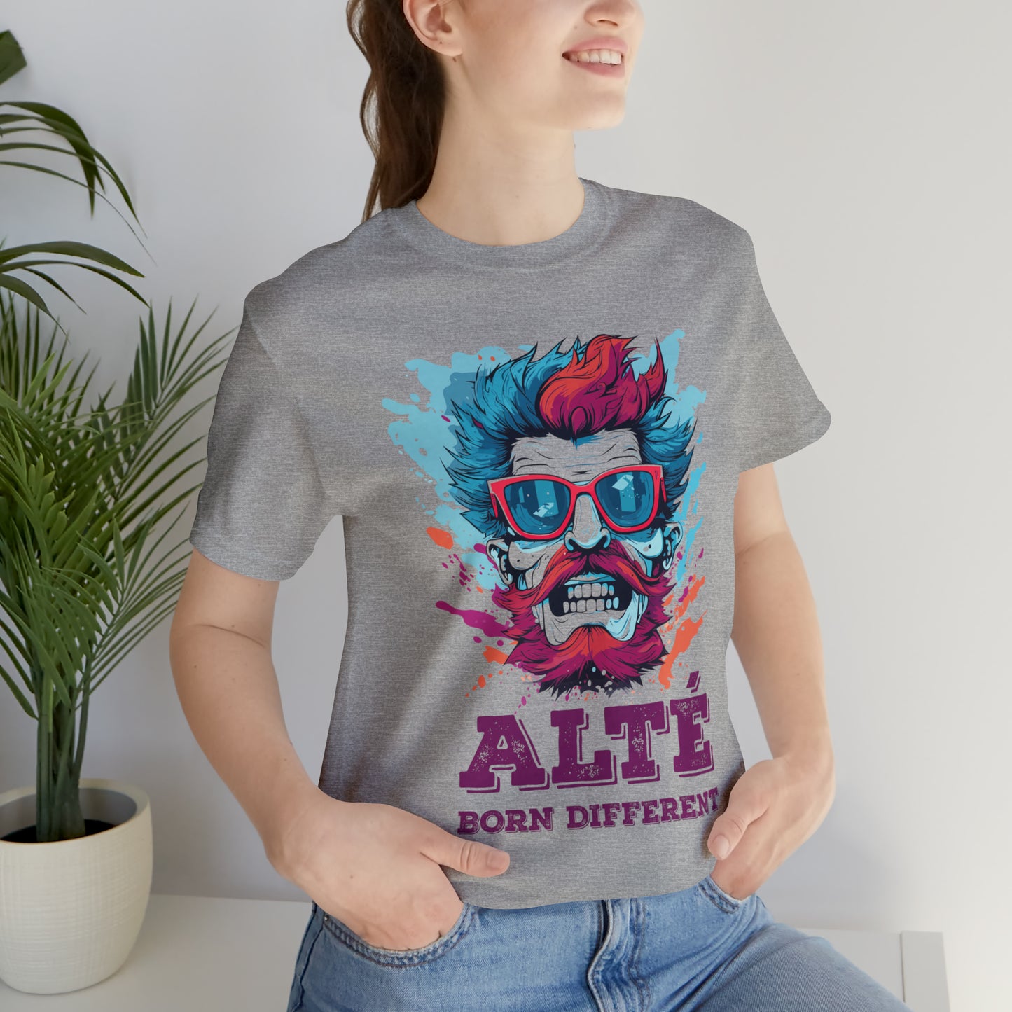 Alte Born Different Unisex Jersey Short Sleeve Tee