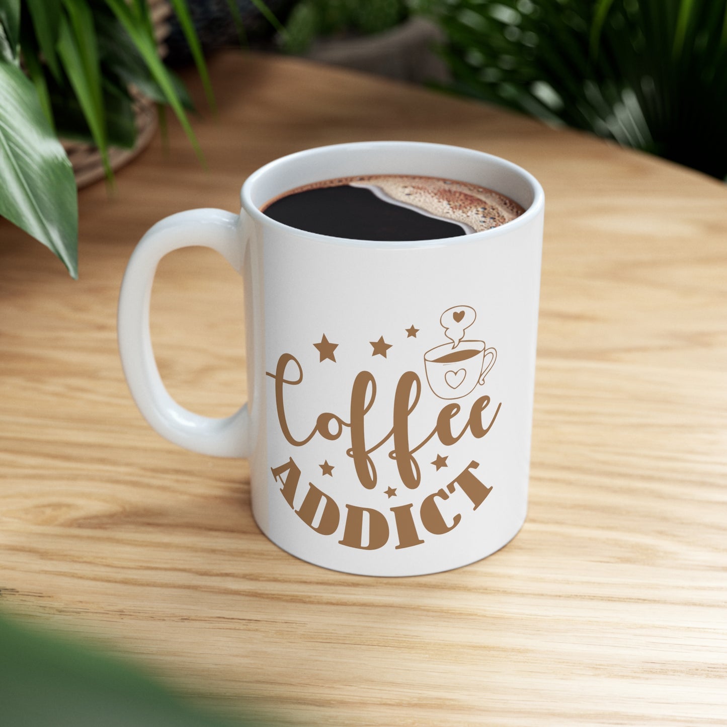 Coffe Addict Ceramic Mug 11oz