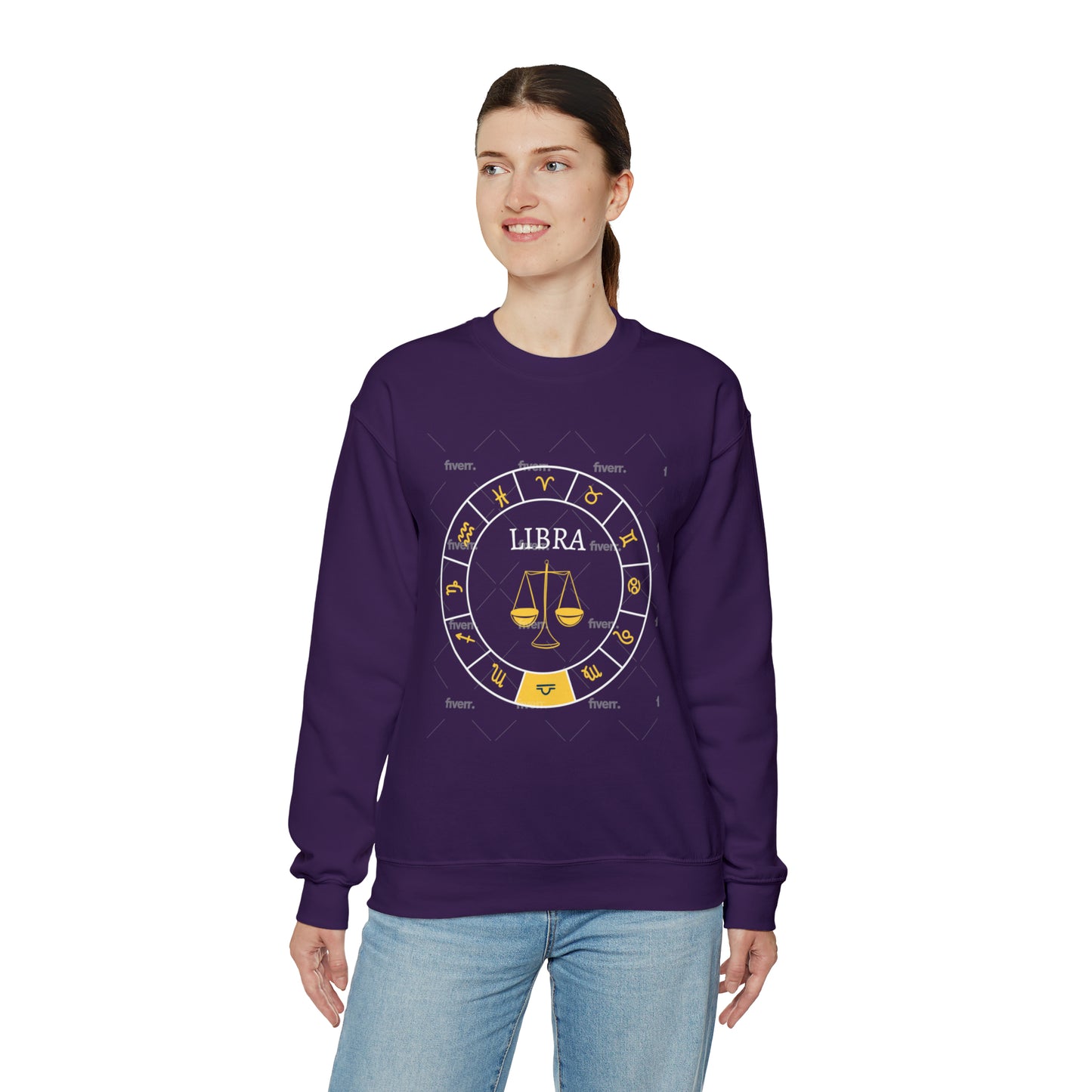 Libra Unisex Heavy Blend™ Crewneck Sweatshirt