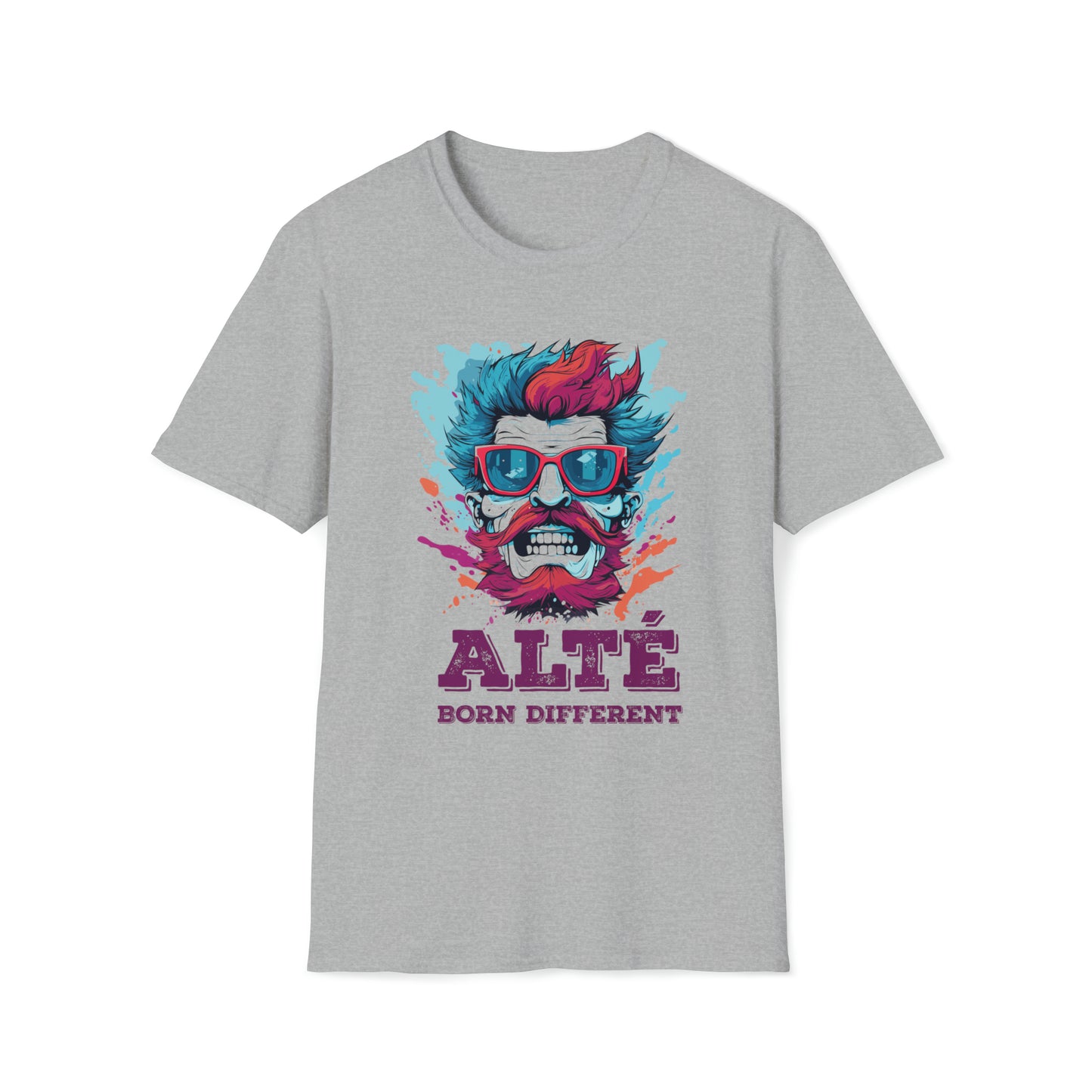 Alte Born Different Unisex Softstyle T-Shirt