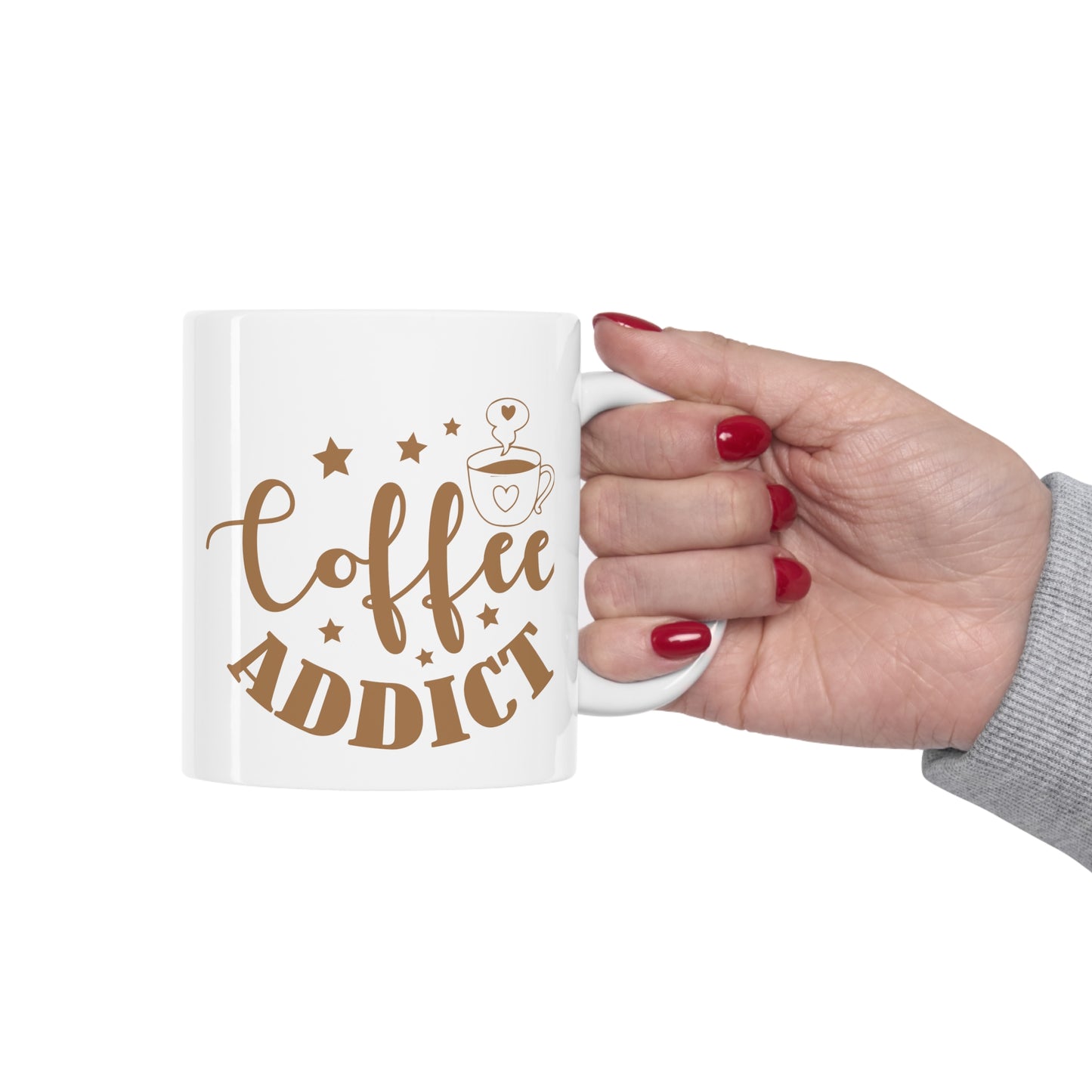 Coffe Addict Ceramic Mug 11oz