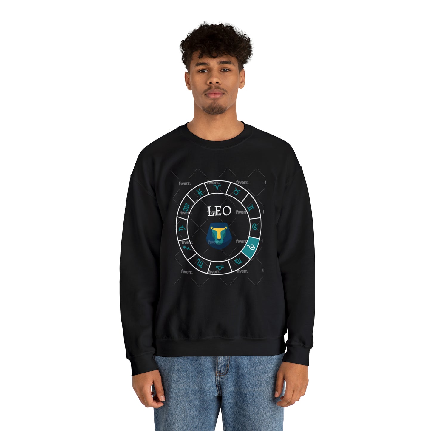 Leo Unisex Heavy Blend™ Crewneck Sweatshirt